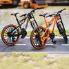 Racing Metal Mini Bicycle 1:8 Scale Zinc Zinc Alloy Bicycle Toy Kids Toy Bicycle Model  Collection