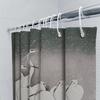 Deluxe White Egret Shower Curtain Unique Bath Decor For Home Decoration Soft Fabric Waterproof Printing Bathroom Rug Cover Set