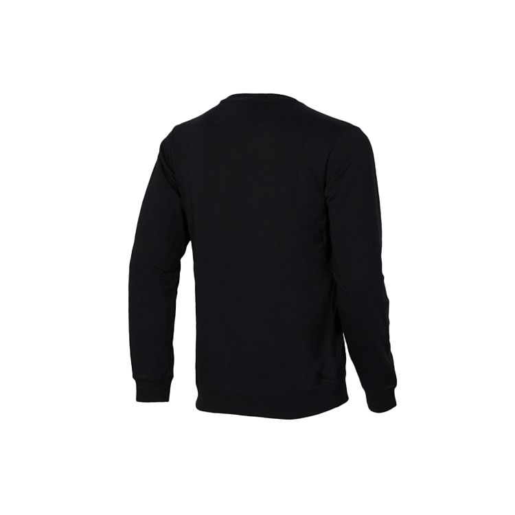 Nike Moletom Pulôver Casual Esportivo de Corte Solto com Gola Careca Masculino Tops Preto 804343-010