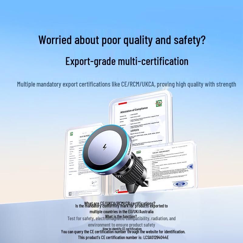 Ugreen Car Magsafe Wireless Charging Phone Holder