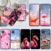 UP29 Flamingos Rosa Vogel Blume Hülle für Motorola Edge 60 60s 70 G86 G56 G54 E14 G04S G45 G54 G64 S30 S50 X30 X40 X50 Pro Power