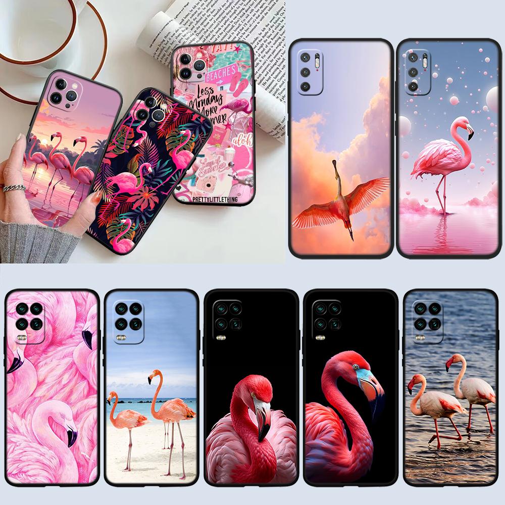 UP29 Flamingos Rosa Vogel Blume Hülle für Motorola Edge 60 60s 70 G86 G56 G54 E14 G04S G45 G54 G64 S30 S50 X30 X40 X50 Pro Power