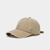 Sunscreen Water Washed MEN'S Baseball Cap with a Small Face, Retro Distressed and Versatile Trendy Duck Tongue Hat, MEN'S Big He