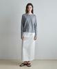 Wednesday Oasis For Woman Diagonal Button Round Knit_Gray(Wc26Kn07)