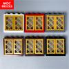 Non-Toxic Moc Bricks Pane Lattice Window 1X2X3 1X4X3 For Building Blocks Garden Scene 60607 60594 Assembles Particles Children'S Toys