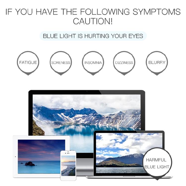 Antiblue Light Glasses Office Goggles Unisex Anti Radiation Video Gaming Eyewear