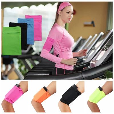 Support de téléphone de course antidérapant Léger Pochette de sport Bande Course de nuit Jogging
