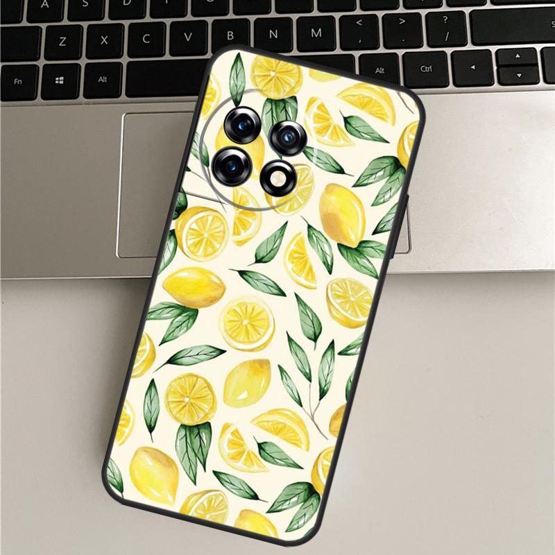 Fruit Lemon Case For OnePlus Nord 5 CE 3 4 Lite N20 N30 OnePlus 15 15R 13 13R 13T 10T 10 Pro 11 12 Cover