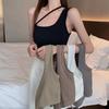 Woman Knitted Tank Top Women Strap Vest Sexy Female Knitting Crop Top