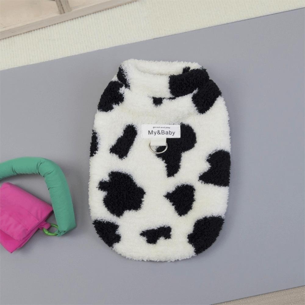 

Cartoon Bear Pet Coat Thickened Dog Costume Cute Winter Dog Jacket For Small Medium Dog M-Cow