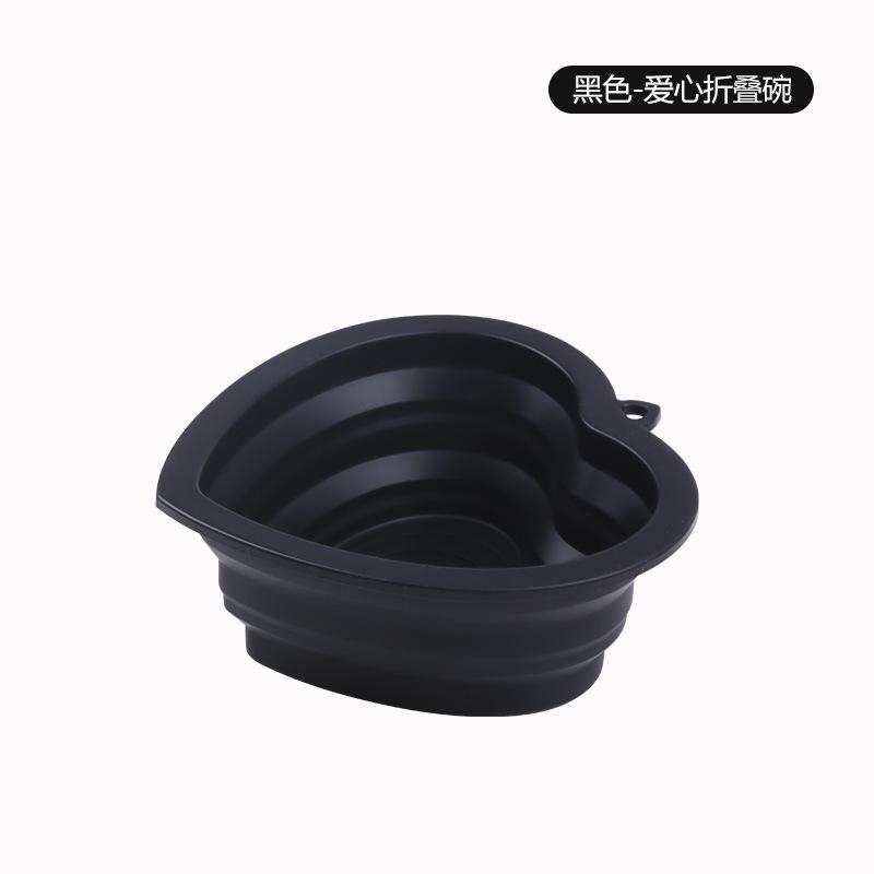 

Складная миска для питомца, миска для собаки, миска для кормления на улице, поилка, портативные товары для питомцев, миска для питомца чёрный