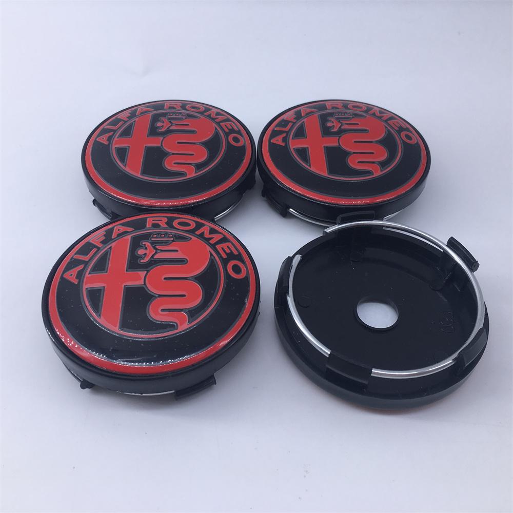 

Car Stickers For Alfa Romeo 10Pcs 60mm Wheel Hub Cover Decoration Giulietta GT Mito Brera Giulia For Alfa Romeo 166 147 156 Car 10pcs 60mm black cap чорний