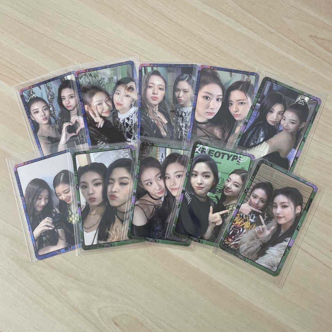 

[USED] ITZY unit trading cards