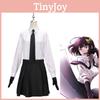 Anime Cosplay Costume Set For Bungo Stray Dogs Dazai Osamu Nakahara Chuuya