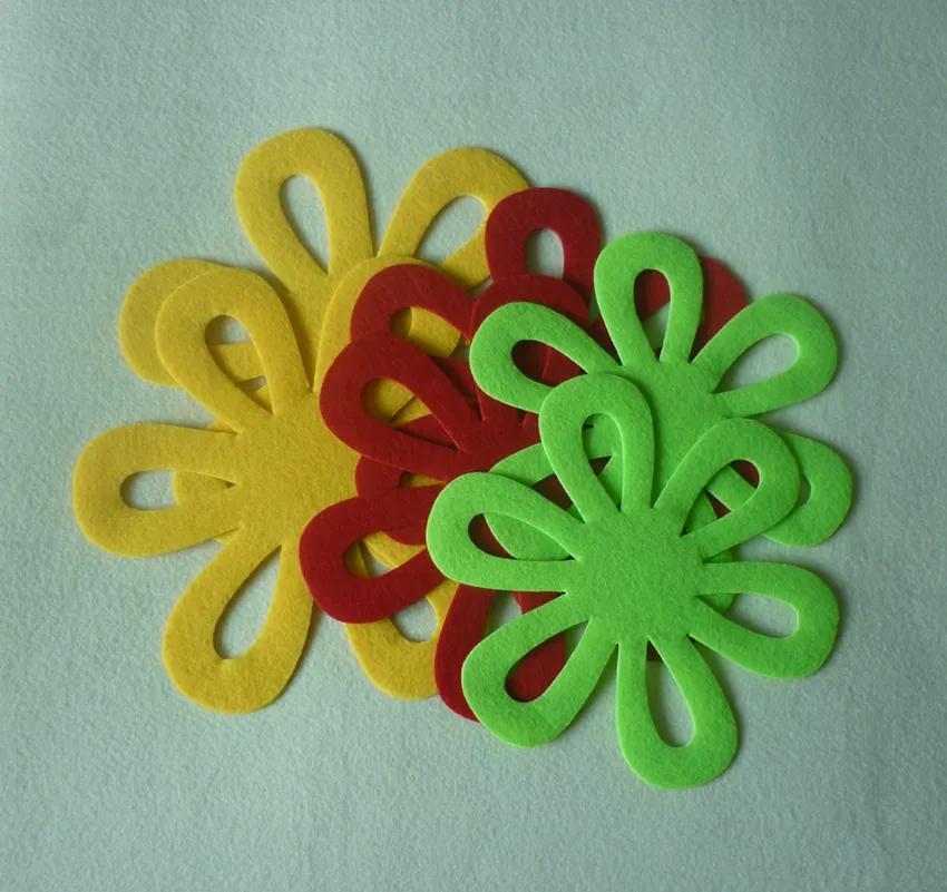 6Pcs Placemat Pot Pan Protector Separator Mat Table Premium Divider Pad Heat Insulation Pan Pads Protect Cookware Protector Tool CCJ2122