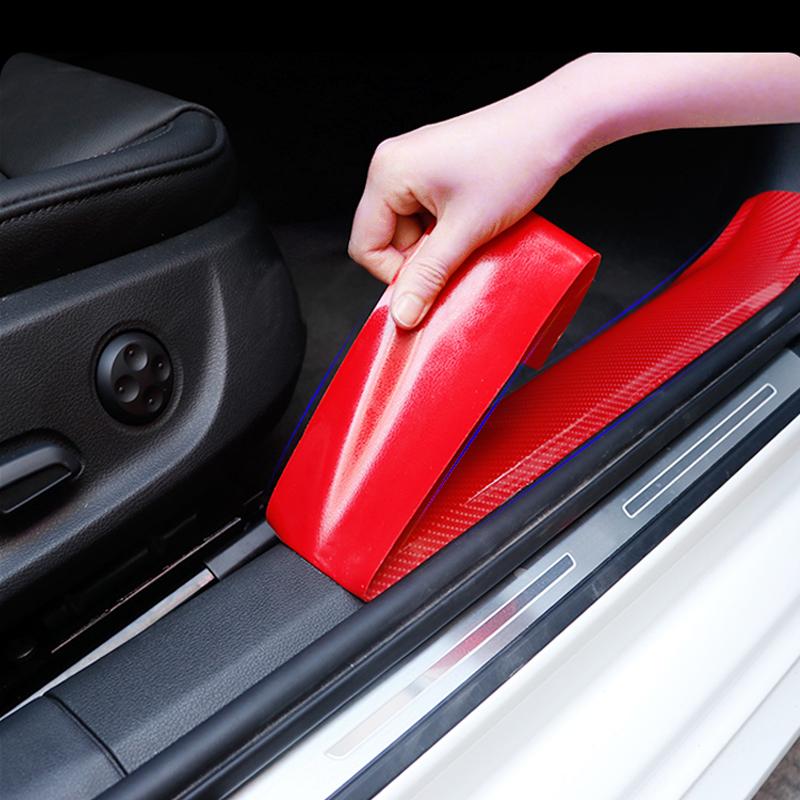 4 Style Universal Car Anti-collision Protector Film Strip Nano Tape Scratchproof Car Film Door Edge Rim Protective Car Stickers