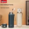 Kuangdi 316L Stainless Steel Large Capacity Thermos with Tea Filter