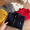 Jungen Strick-Cardigan Pullover für Kleinkinder Frühling Leichtes Bequemes Oberteil