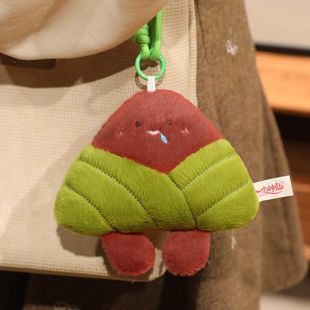 Ultra-Soft Velvet Cartoon Zongzi Plushie Dragon Boat Festival Doll Bedside Comfort Toy