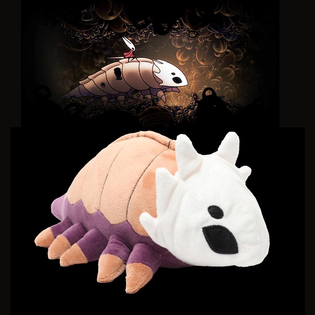 30cm Cartoon Bell Beast Plush Doll Hollow Knight Silksong Plush Toy Hornet Bell Beast Doll for Game Fans Kids Birthday Xmas Gift