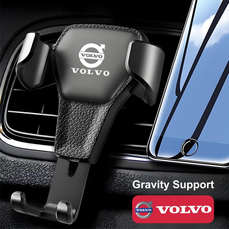 Gravity Car Mount GPS Mobile Phone Holder Vent Clip Installation For Volvo XC90 V90 V60 XC60 V40 EC40 EX40 S80 S60 S90 C40 XC40 ari123