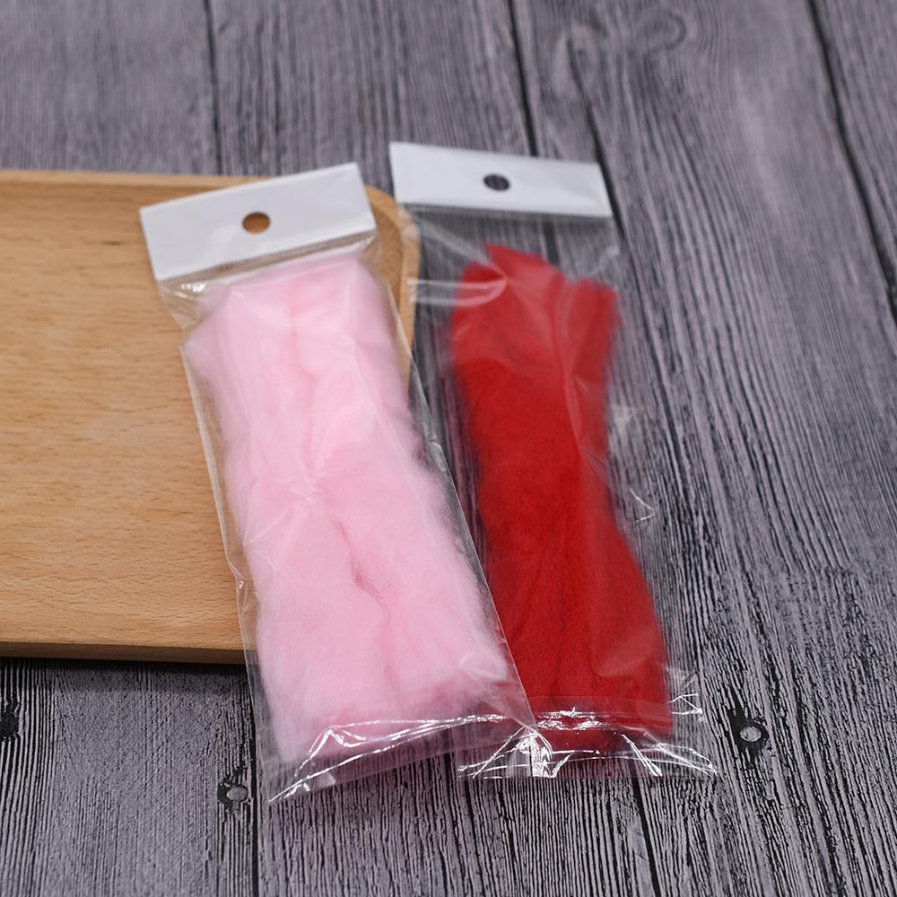 MNFT 8Packs Soft Colorful Egg Yarn Glow Bug Yarns Fiber Baitfish Lure Parachute Fly Tying Material Streamer Flies
