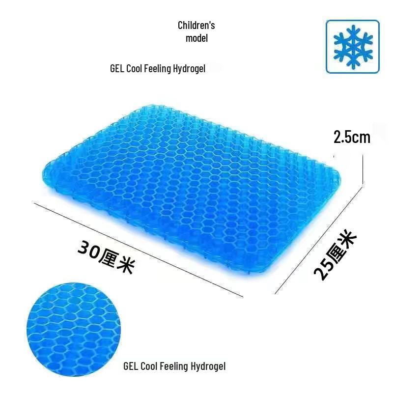 Extra Large Honeycomb Cooling Gel Seat Cushion for Office & Car