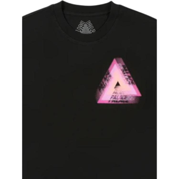 Palace Tri-Faded T-Shirt Black Unisex Tops P27TS298