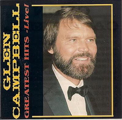 CD GLEN CAMPBELL Greatest hitsLive GRF182 Tring UK Pop Gebraucht