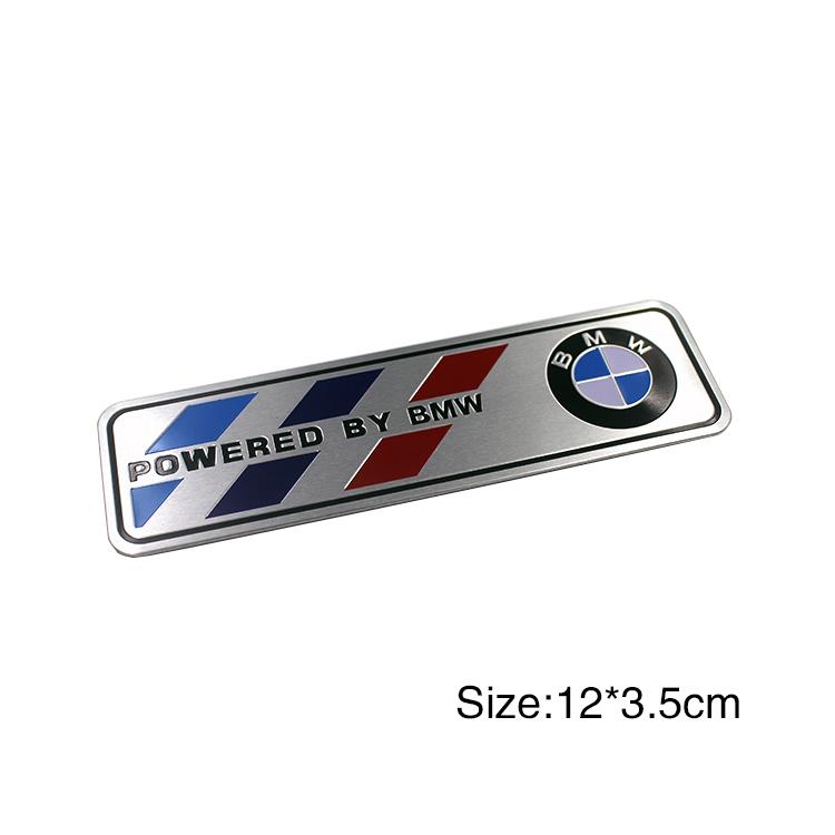 CTCE1 Keychain 3D Metal Car Sticker Fender Emblem Styling Decals Badge Accessorie For BMW Performance F30 357 Series X5 X6m MSports G3