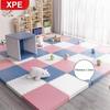 24-teilige Bodenmatte aus verdicktem Xpe-Schaumstoff, saugfähig, schmutzabweisend, Puzzle, rutschfeste Bodenmatte für Kinder