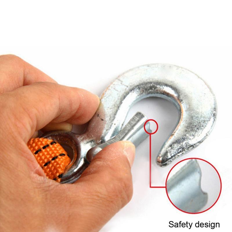 Correa de remolque Universal para coche, cuerda de remolque resistente de 3M, alta resistencia con ganchos de seguridad