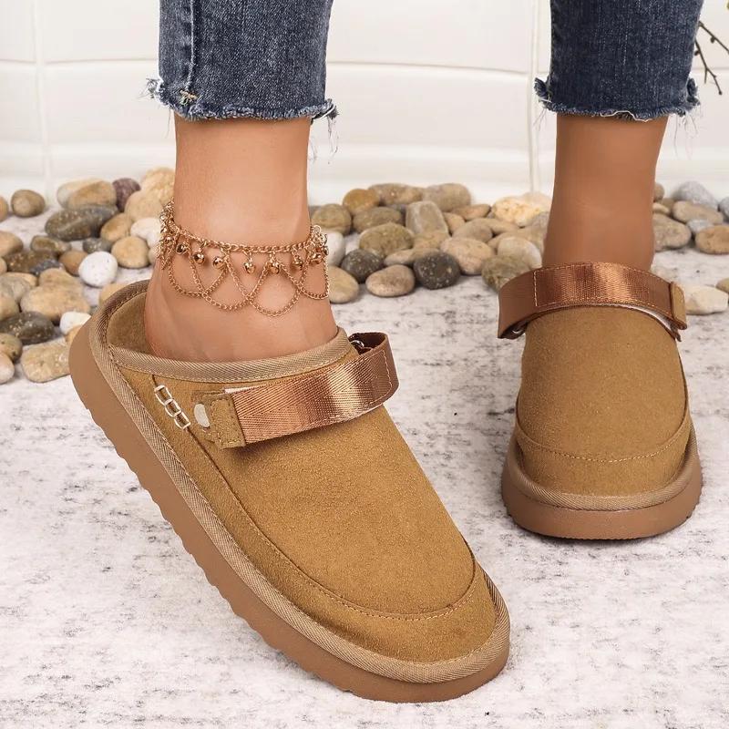 Fashion Couple's Same Style Winter Slippers 2024 Casual and Fashionable Large Size Slippers Light and Comfortable Indoor Cotton Slipper