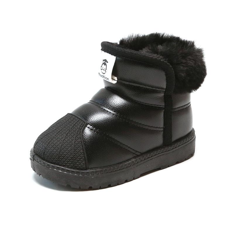 Cheap Winter Thickening Warm Cotton Shoes Waterproof Cotton Baby Snow