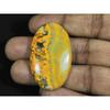 62Cts. Natural Bumble Bee Jasper Oval Cabochon Loose Gemstone 27X45X06 MM D-70