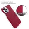 For Realme 14 5G Phone Case Cloth Texture Anti-Scratch Protective PC Back Cover