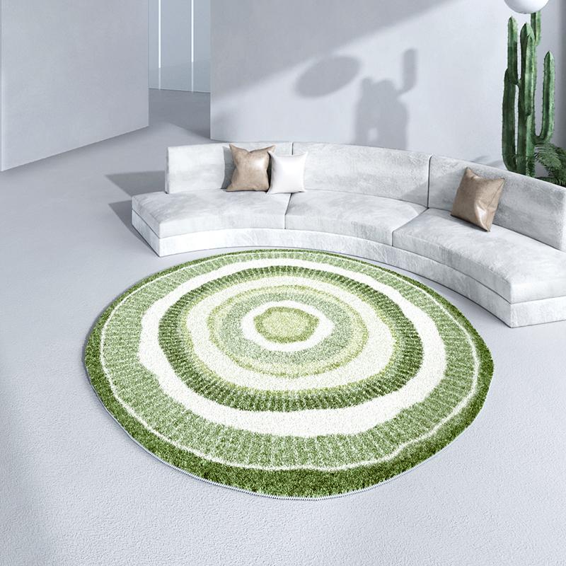 

Nordic Style Carpets for Living Room Thicken Plush Washable Carpet Modern Bedroom Decor Round Floor Mat Fluffy Soft Lounge Rug 80x80CM