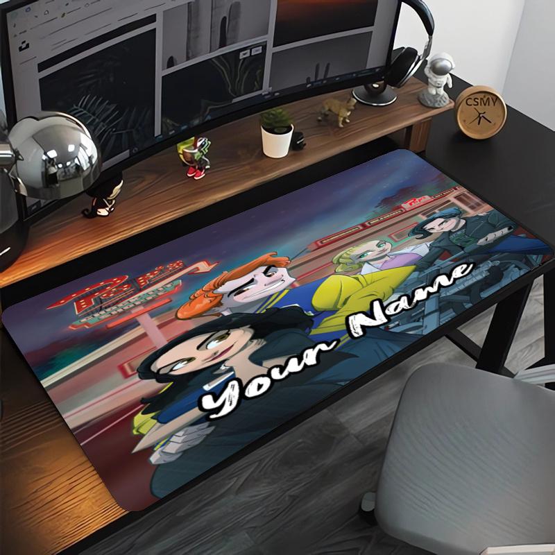 Custom Name Riverdale Theme Mouse Pad, Non Slip Rubber Base, Multifunctional Office & Home Decor, Perfect for Workspace Personalization.