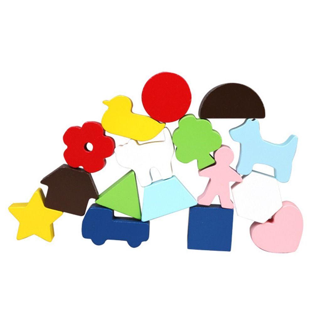 Educational Touch Thinking Shape Toy Box Geometric Shape Puzzle Pieces  Education Toys