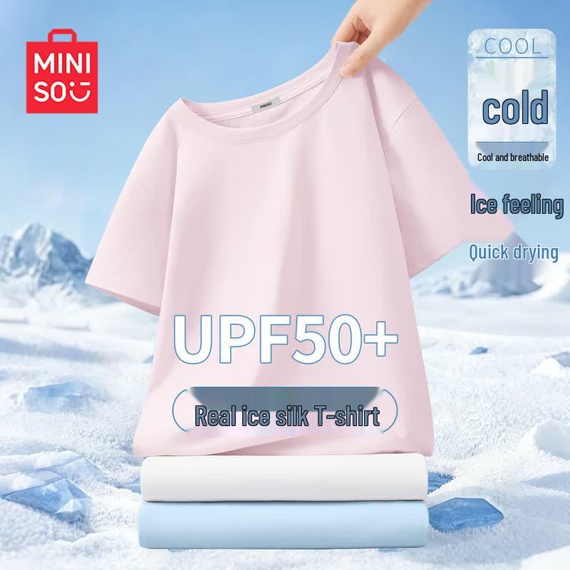 MINISO Women s Quick Dry Ice Silk T-Shirt XL