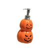 Halloween Pumpkin Soap Dispenser Shower Gel Bottle Empty Manual Lotion for Apartment Kitchen