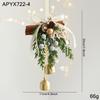 Premium Christmas Bell Ornament for Doors, Trees, and Wall Hangings