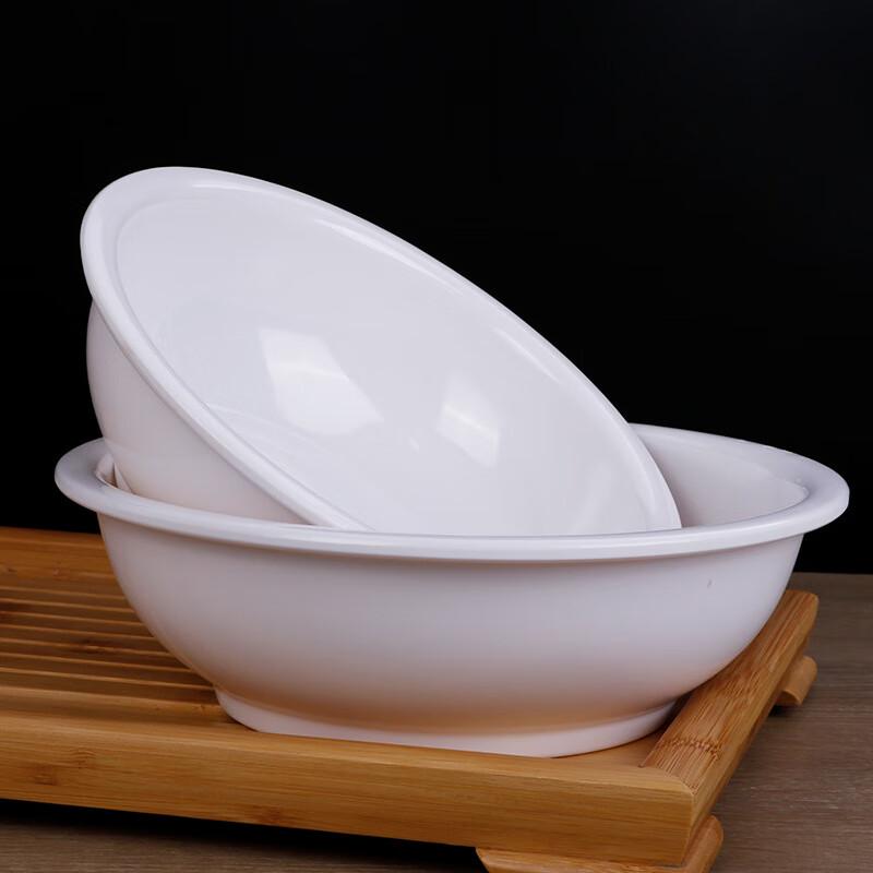 Kitchen Wanya Commercial 10-inch Melamine Soup Bowls, 10-Pack
