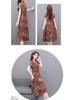 Elegant Xiangyun Satin Midi Dress for Mature Women - Fashionable Summer Wear