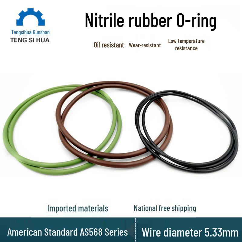American Standard AS568-102 To 178 Nitrile Rubber O-Ring NBR Parker