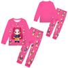 Children's Fashion Suit Skirt Round Neck Long Sleeve Top Pants