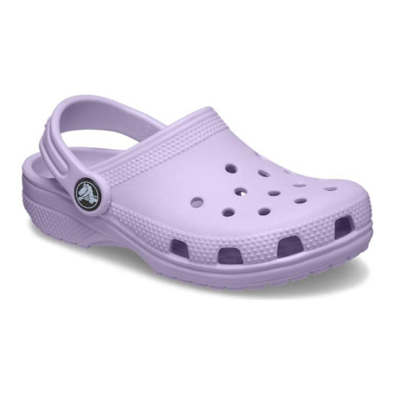 Crocs Classic Clog Anti-slip and Wear-resistant Lightweight Children's Sandals Lilac Children's Model