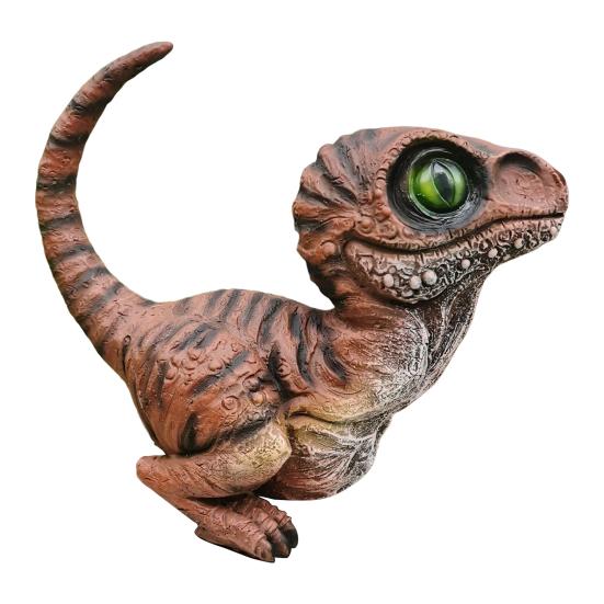 

Realistic Dinosaur Figurine Resin Dinosaur Statue Weather-Resistant Outdoor Dinosaur Decoration Unique Gift for Kids