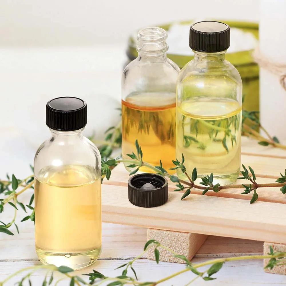 

12 шт. 2 унции маленьких прозрачных стеклянных бутылочек с крышками для жидкостей для имбирных коктейлей, сока, зелий, жидкостей, виски - мини-бутылки для путешествий 60ml