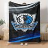 Dallas Mavericks Print Flannel Blanket High Quality Warm Comfortable Cover for All Seasons Perfect for Gifts Home Decor